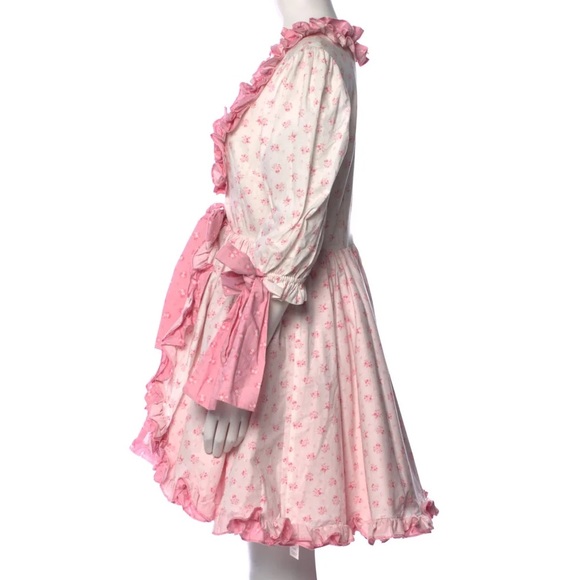 SELKIE Dress Pink & White Ruffles The Marie - Picture 3 of 17